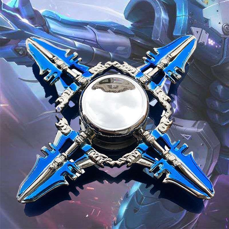 新款王者荣耀英雄系列作战武器手指陀螺成人指尖减压玩具