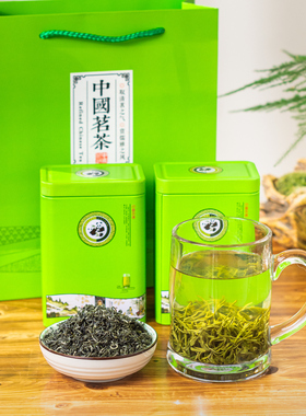 老川茶蒙顶毛峰蒙顶山绿茶雅安蒙山茶四川素茶茶叶素毛峰蒙顶山茶