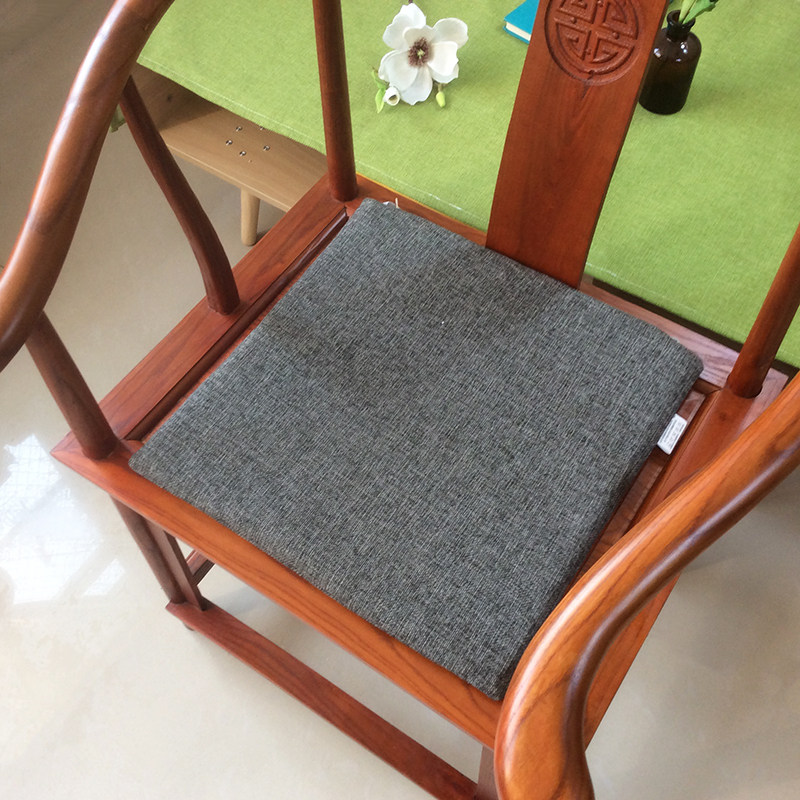 北欧纯色办公室久坐椅子垫家用餐椅垫学生坐垫软宿舍屁垫舒适四季