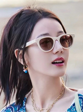 偏光防紫外线显脸小墨镜太阳镜