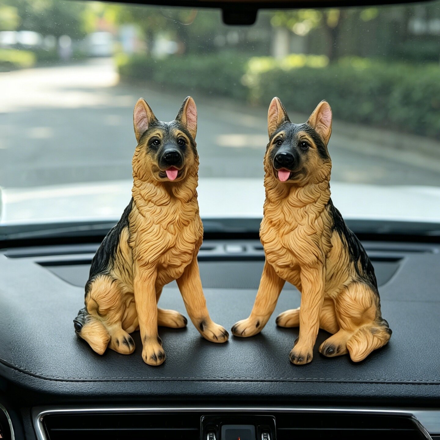 家居饰品狗摆件狼狗仿真狗树脂小狗模型装饰牧羊犬德牧玄关装饰品