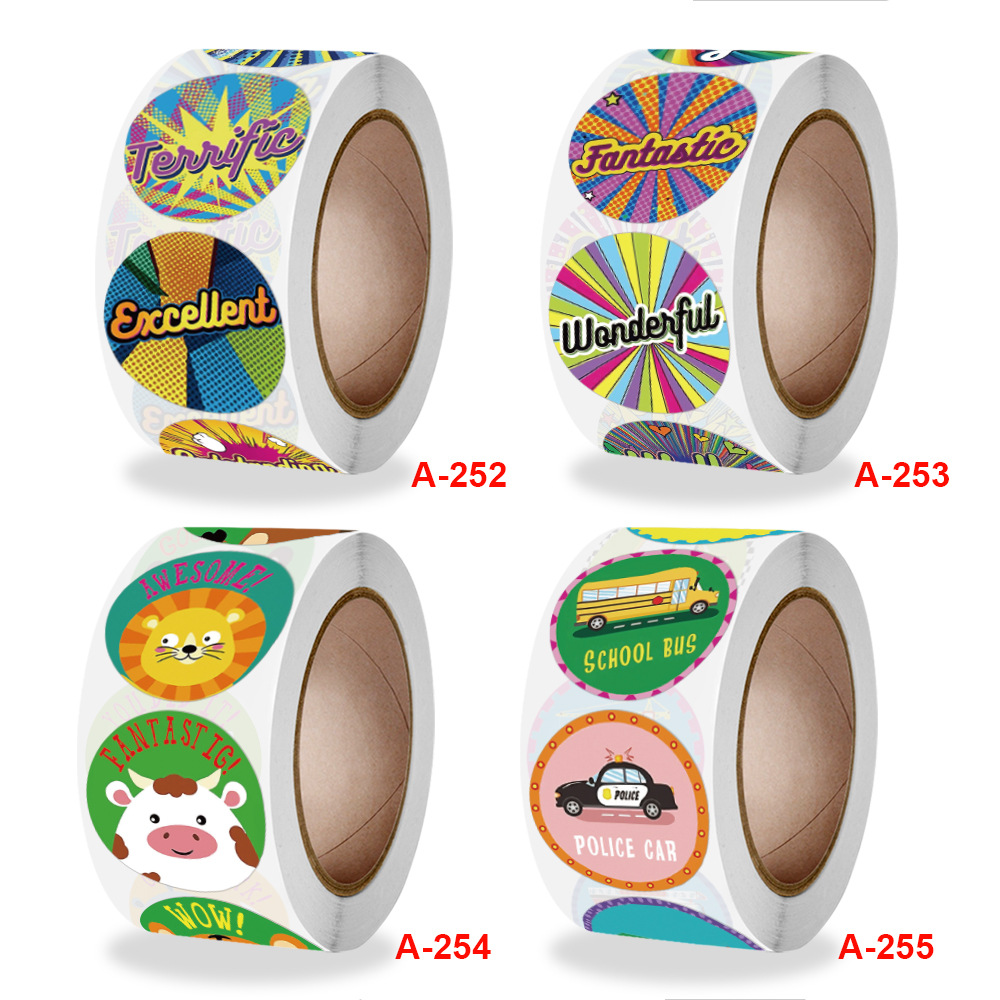 500pcs Star Reward Stickers for Kids School Teacher Supplies