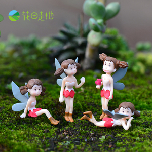苔藓微景观 蛋糕装饰飞翔小梅 工艺摆件 创意组合盆栽多肉摆件DIY