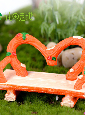 DIY拍摄道具桔色座椅田园风摆件