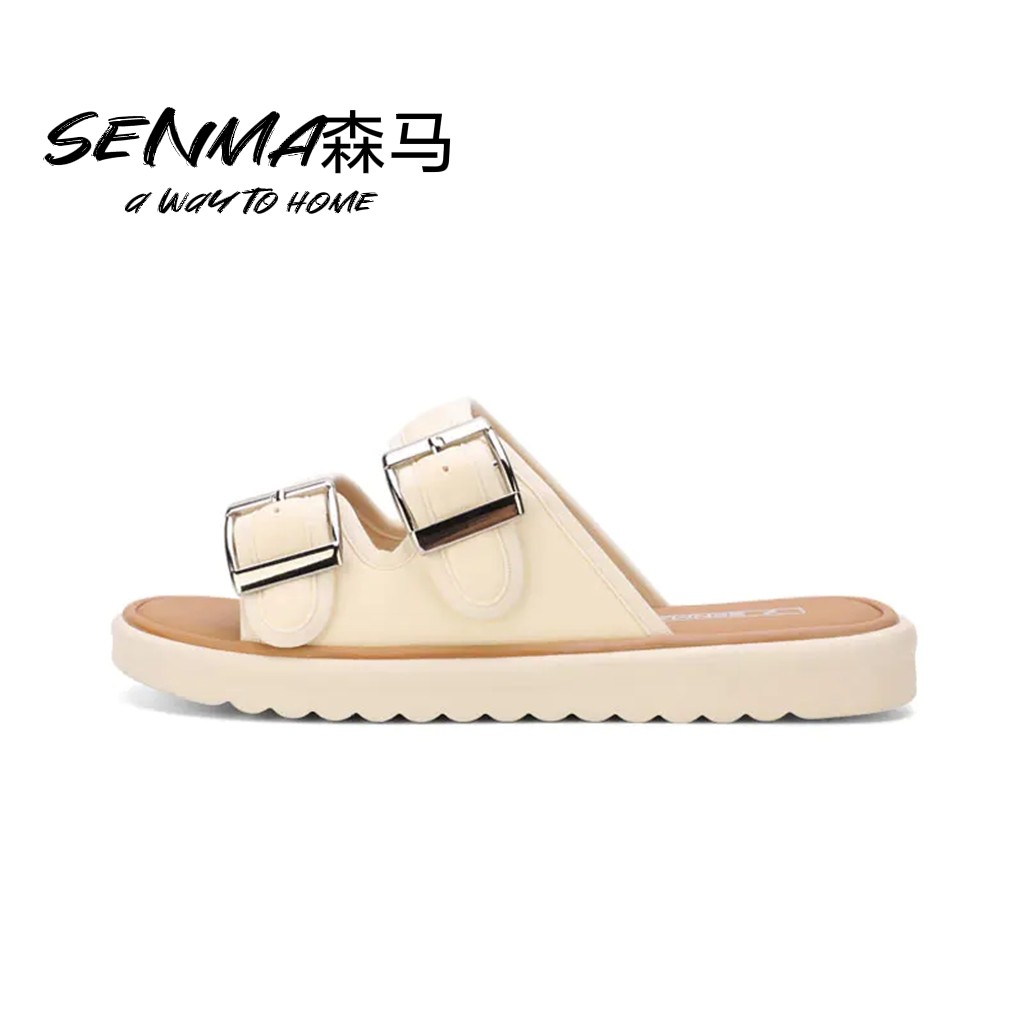 森马女鞋法式复古时尚凉拖