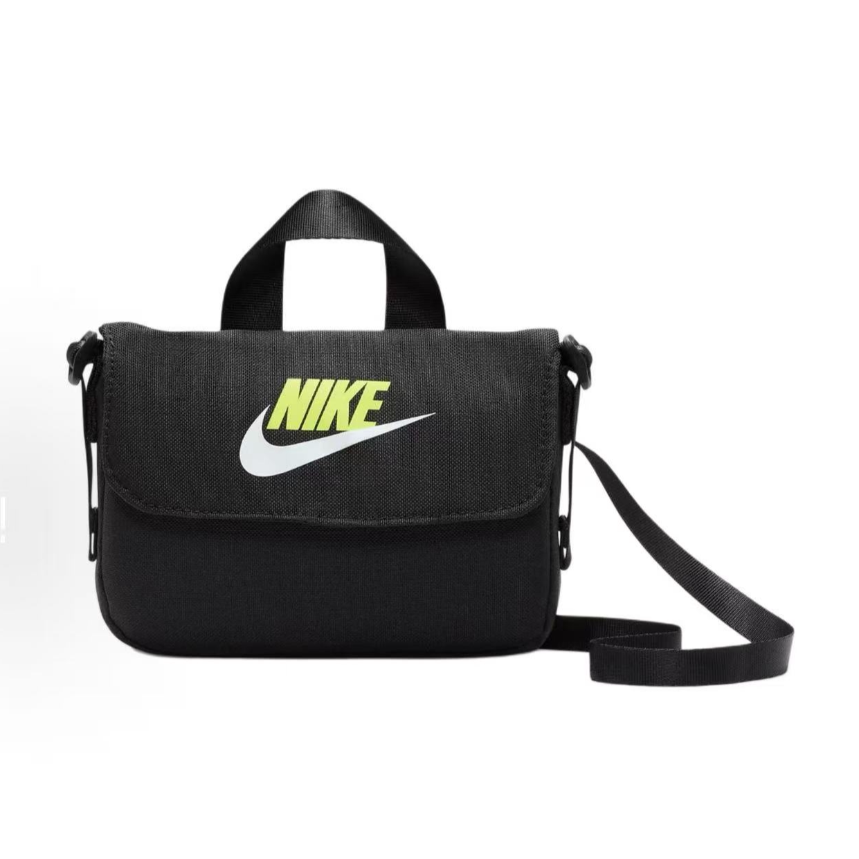 NIKE/耐克女子单肩包夏季收纳单肩斜挎包黑色 FQ5815-010