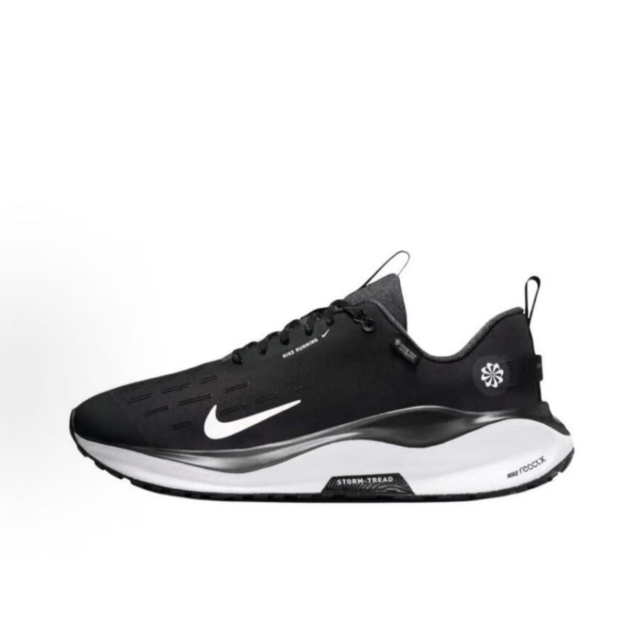 NIKE/耐克 InfnityRN 4 舒适防水 低帮男款黑色跑步鞋HQ0265-001