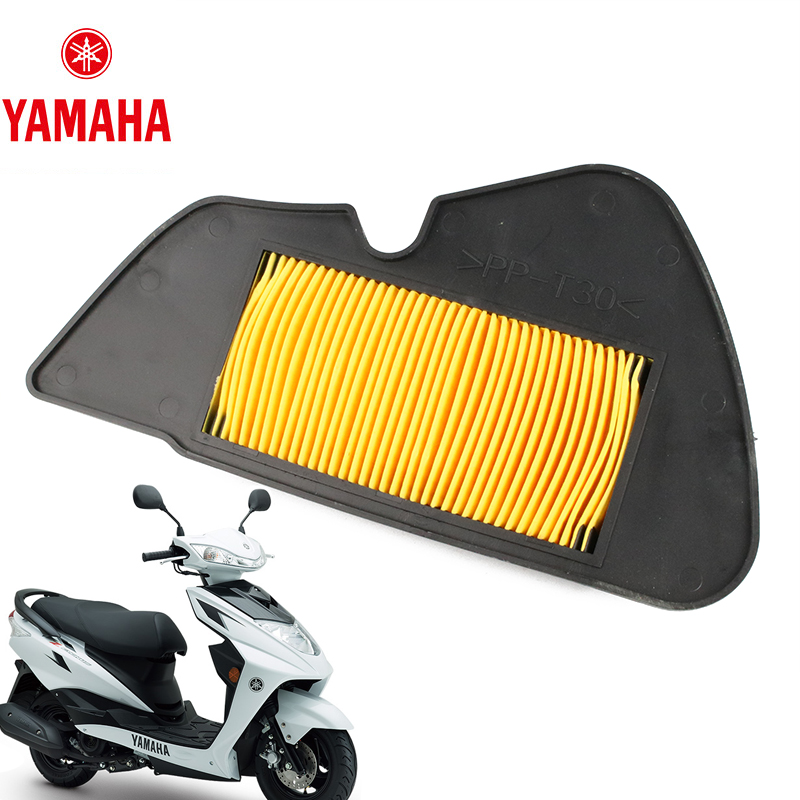 适用雅马哈踏板摩托车迅鹰尚领悦动ZY125T-4-4A-5-6空滤芯空气滤