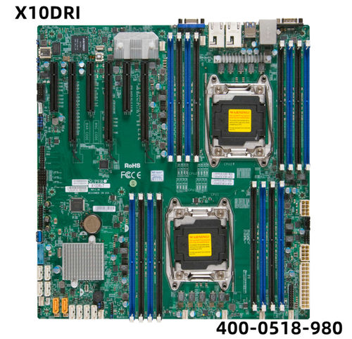 超微全新 X10DRI主板 2011针脚16DIMM内存槽 10个SATA3 强大性能