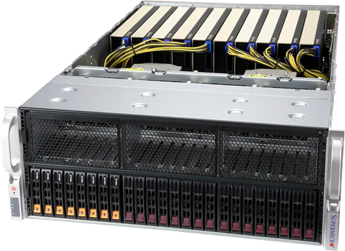 4U8卡GPU主机 双路 32DIMM 深度学习 训练 推理 图形渲染 仿真