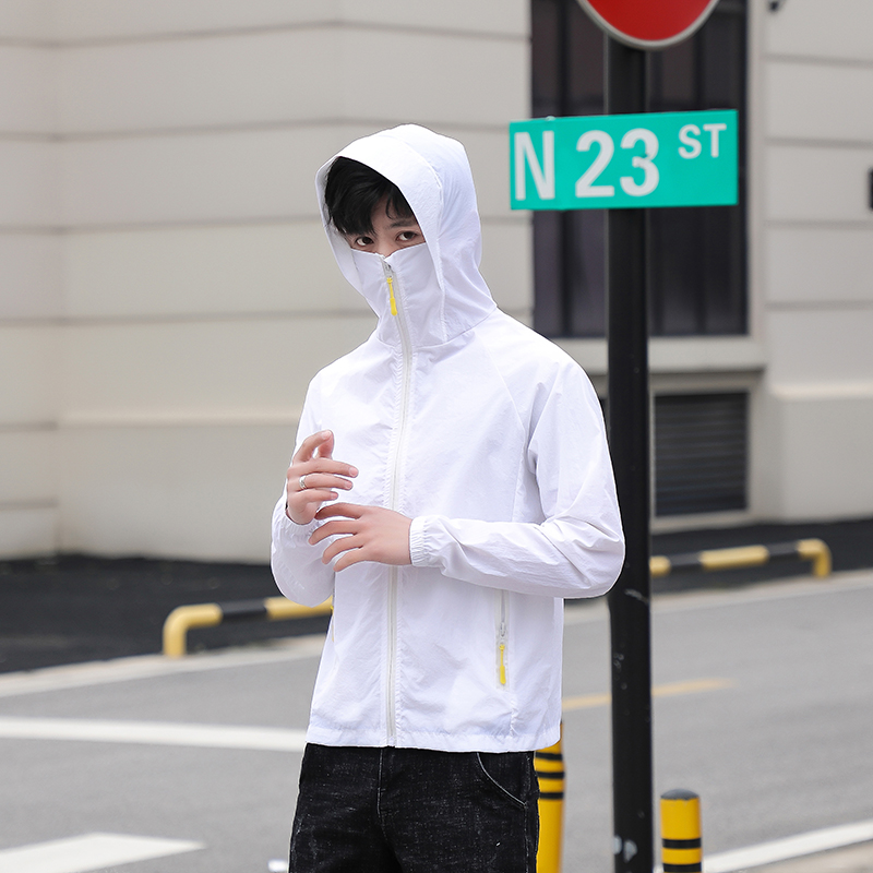 2021年夏季防紫外线男士皮肤衣