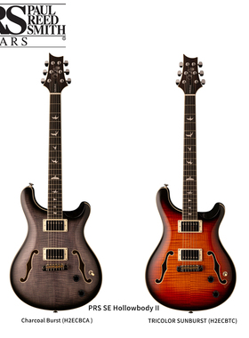 PRS电吉他 SE Hollowbody II 空心电吉他爵士电吉他f孔 枫木贴面