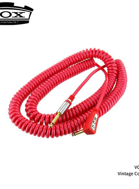 VOX电吉他连接线 VCC系列 Vintage Coiled Cable电话线