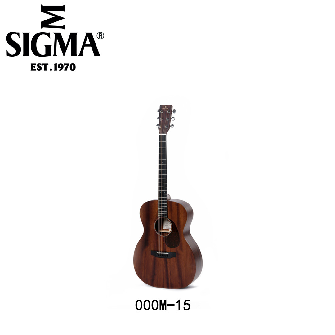 Sigma西格玛吉他 15系列 -000M-15 桃花芯木 老logo