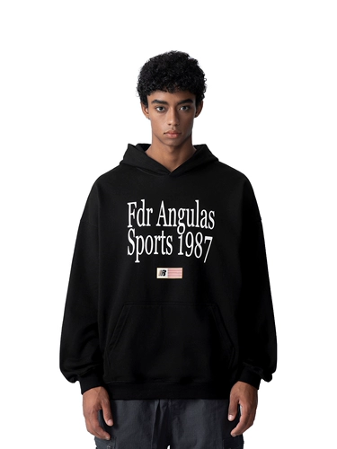 Ретро осенняя спортивная толстовка с капюшоном подходит для мужчин и женщин для влюбленных, в американском стиле, принт