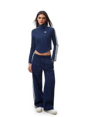 FDR官方店 立领修身织带夹克外套女春季户外辣妹短款开衫外套上衣