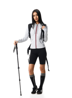 FDR官方店 速干长袖运动骑行服开衫外套女春季拉链修身显瘦上衣