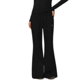 美式 微喇阔腿运动裤 加绒加厚喇叭裤 FDR官方店 高腰休闲卫裤 秋冬女