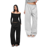 FDR官方店 保暖排汗休闲运动长裤 7A抗菌液态棉空气层卫裤 男女春季