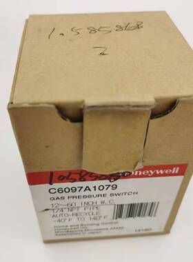 美国霍尼韦尔Honeywell压力开关C6097A1053 C6097A1079C6097A3004