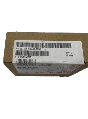 现货200个 德国西门子SIMENS  PLC卡件6ES7 136-6BA00-0CA0原装