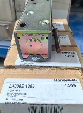 霍尼韦尔Honeywell锅炉点火控制器L4008E1305现货M6063L1009