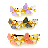 流行美发饰专柜正品 2024年新款 新娘头饰顶夹边夹横夹B1804011发饰