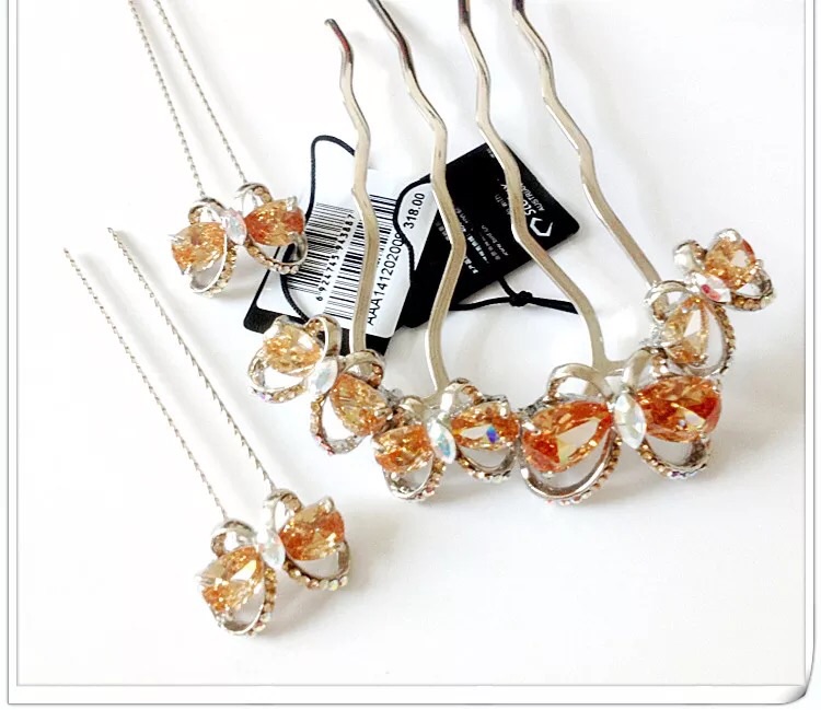 流行美千朵水晶f1507006免费发饰