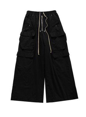 正确原汁原味版型RO23SS新款Cargo多口袋工装拖地喇叭休闲阔腿裤