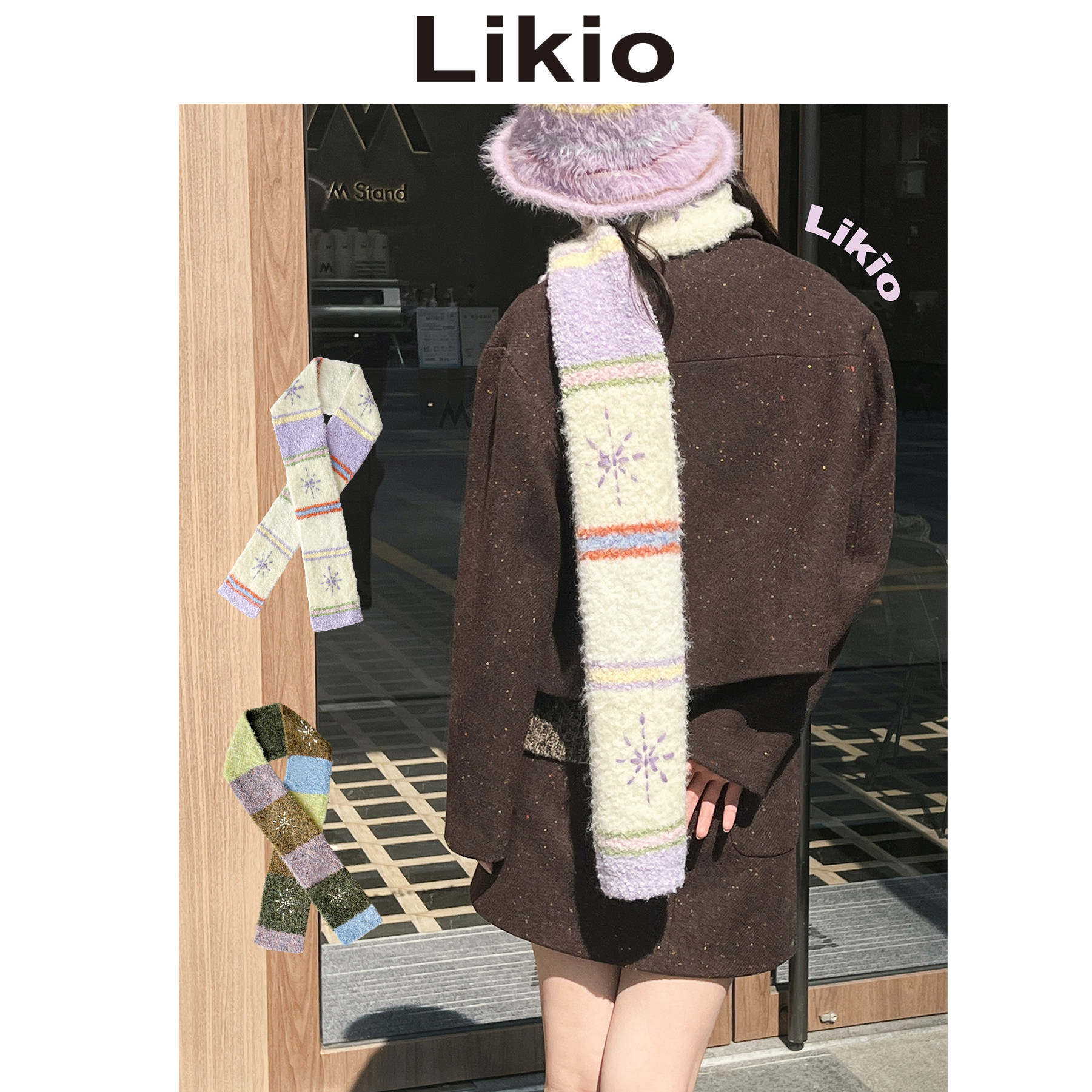 Likio 围巾合集,服饰配件/皮带/帽子/围巾,围巾/丝巾/披肩,淘宝优惠券,粉丝福利购,淘宝优惠卷
