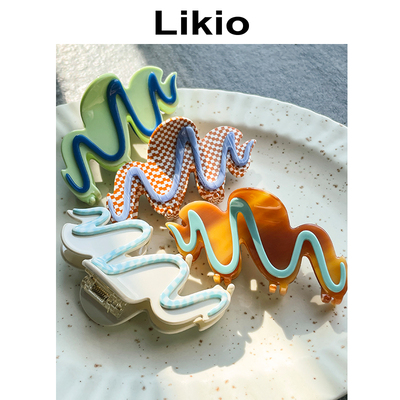 抓夹原创设计奶油饼干发抓