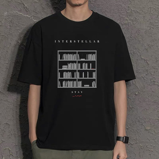 2001太空漫游T恤斯坦利库布里克电影周边星际穿越短袖衣服男女tee