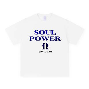 演唱会t恤短袖SOULPOWER巡演应援服情侣男女明星穿搭同款衣服