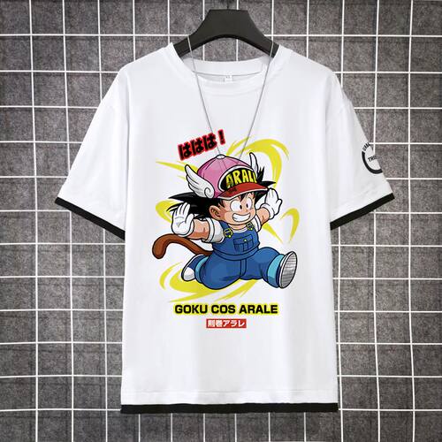 动漫周边Arale IQ博士/Dr. Slump 阿拉蕾短袖T恤日系男女联名夏季