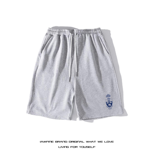 加拿大多伦多大学UofT纪念短裤男女留学生聚会休闲运动五分裤夏季