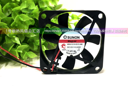 全新 台湾建准SUNON原装 6CM 6010 12V 0.52W ME60101V3-E01C-A99