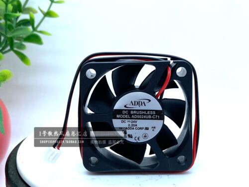 现货台湾ADDA 5cm  24V 0.20A AD5024UB-C71 5020 电源变频器风扇