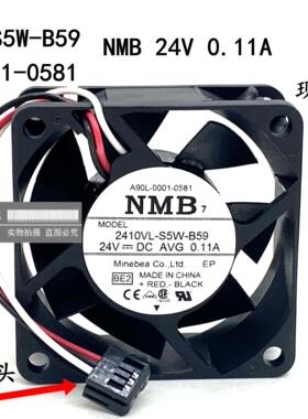 2410VL-S5W-B59 A90L-0001-0581 24V0.11A原装正品发那科专用风扇