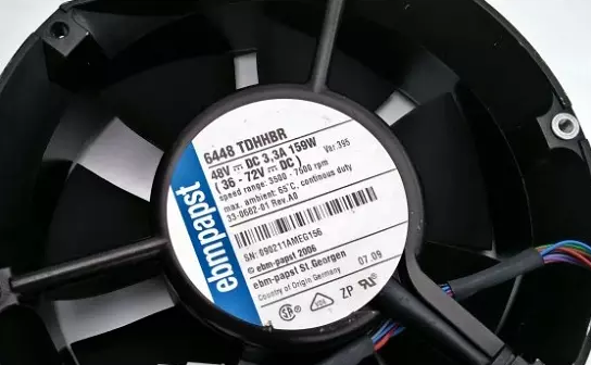 原装EBMPAPST CRS思科服务器风扇 6448TDHHBR 48V 159W 17厘米
