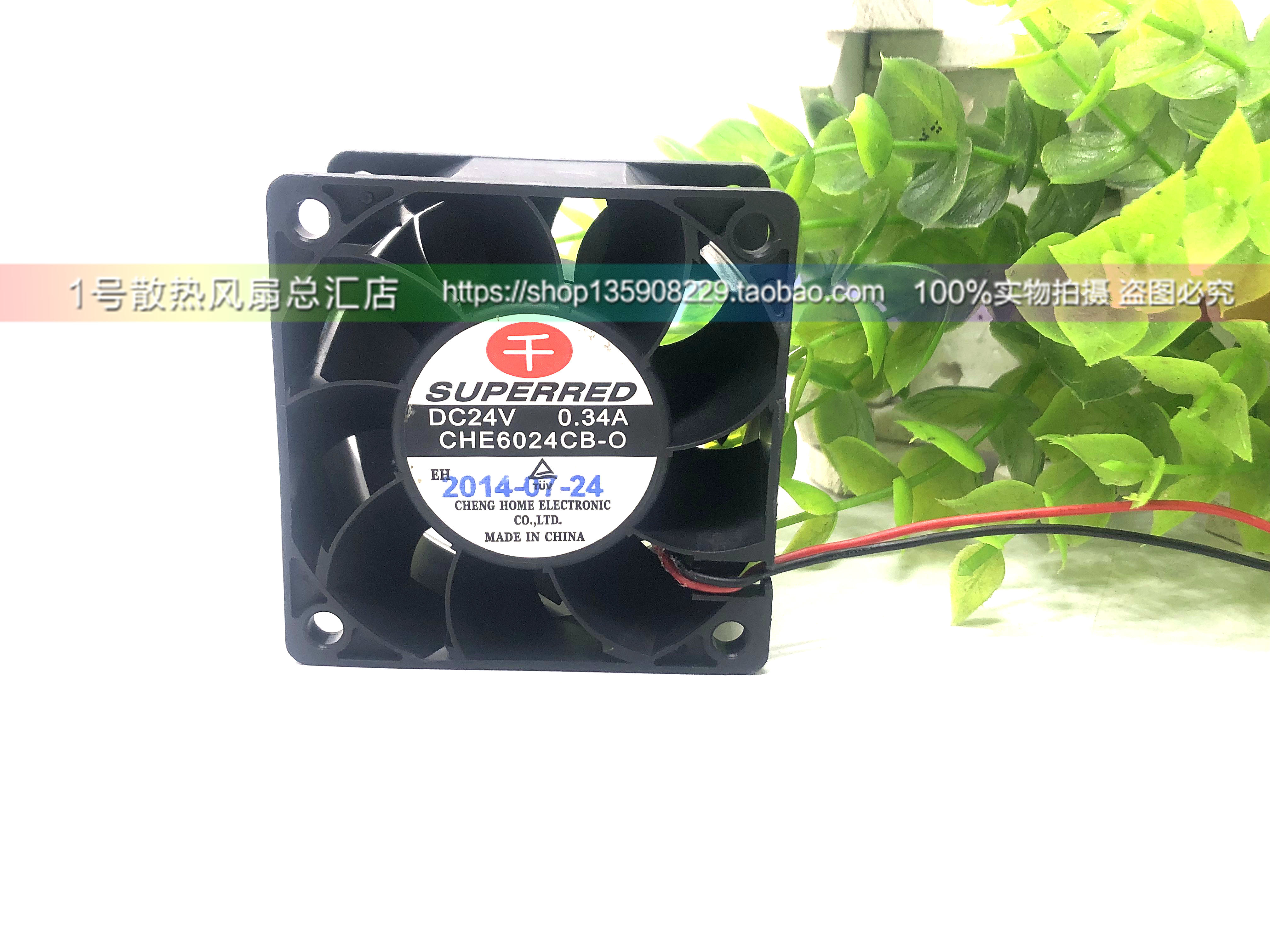 原装现货CHE6024CB-0 6038 6厘米 24V 0.34A散热风机