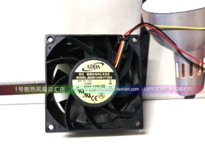 全新原装ADDA AD0812HB-F73DS 8CM 8038 12V 0.80A 散热风扇