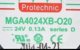 正品原装 Protechnic MGA4024XB-O20 24V 0.13A 4CM 4020散热风扇