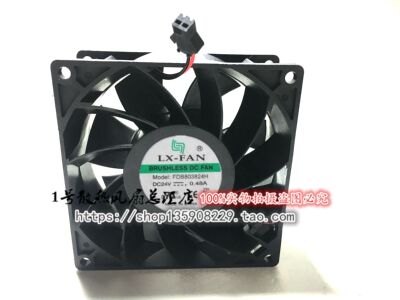 全新原装LX-FAN风机FDB803824H 8038 24V 0.48A大风量散热风扇