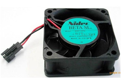 全新原装日本NIDEC 6CM 60*60*25变频器风扇24V 0.1A D06T-24TU