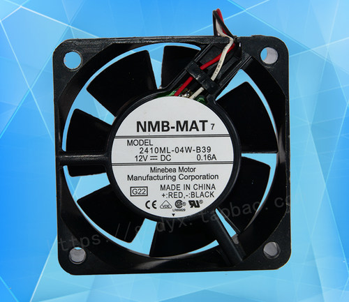 原装NMB-MAT7 2410ML-04W-B39 6025 6CM 12V 0.16A耐用双滚珠风扇
