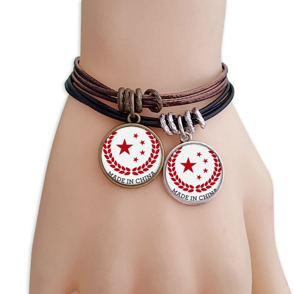 麦穗红色情侣礼品手链