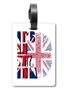 DNA英美国外流行李牌定制挂牌书包标签牌创意登机牌托运吊牌标签