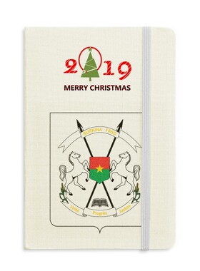 布基纳法索瓦加杜古国徽笔记本记事本子2019新年