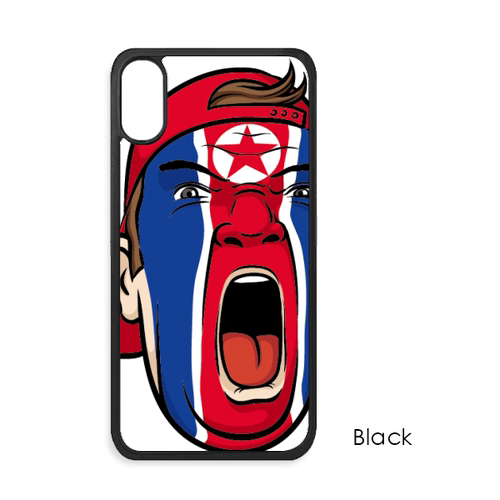 适用于iPhone旗脸谱油彩帽子Xr手机壳max手机保护套678plus硅胶11