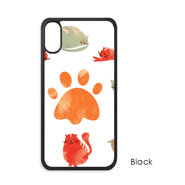 适用于iPhone许多猫咪猫爪印Xr手机壳max手机保护套678plus硅胶11